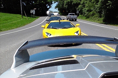 Lambo and Exige tail